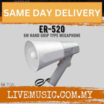 TOA ER-520 6W Hand Grip Type Megaphone ( ER520 / ER 520 )