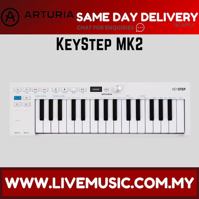 Arturia KeyStep Mk2 Controller & Sequencer