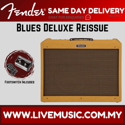 Fender Amplifiers Blues Deluxe Reissue Combo Guitar Tube Amplifier - Tweed