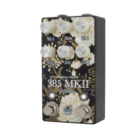Walrus Audio 385 Overdrive MKII Guitar Effects Pedal, Floral Series 2024