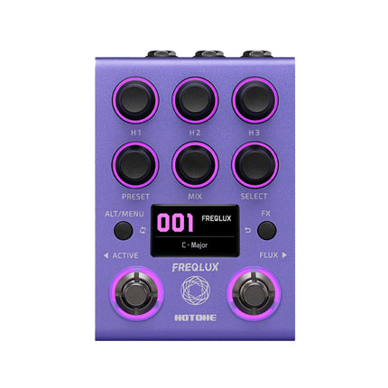 Hotone Freqlux Tri-Pitch Engine Pitch-Shifter Pedal