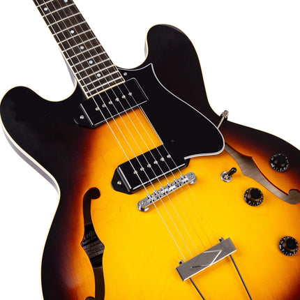 Heritage Standard II Collection H-530 Electric Guitar with Case, Original Sunburst ( H530 H 530 )