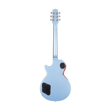 Heritage Custom Shop Core Collection H-150 Electric Guitar, Sky Blue over Dark Cherry Sunburst, Artisan Aged ( H150 H 150 )