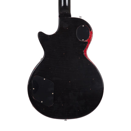 Heritage Custom Shop Core Collection H-150 Electric Guitar, Ebony over Dark Cherry Sunburst, Artisan Aged - ( H150 H 150 )