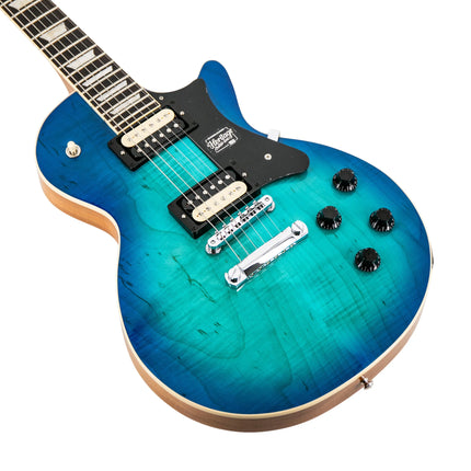 Heritage Standard Collection Factory Special H-150 Electric Guitar w/Case, Neptune Blue Burst ( H 150 / H150 )