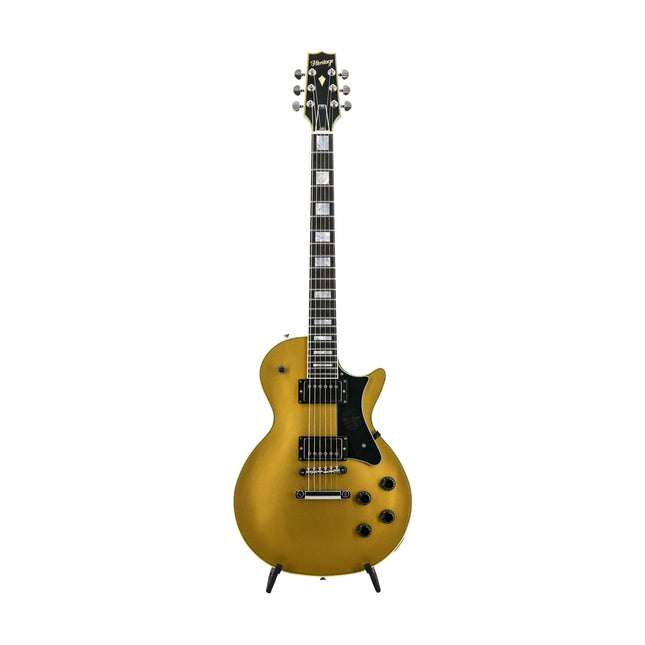 Heritage Custom Shop Factory Special H-157 Mahogany Top Electric Guitar w/Case, Gold Top ( H157 H 157 )