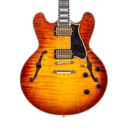 Heritage Custom Shop 40th Anniversary H-555 Electric Guitar, Almond Burst ( H555 H 555 )