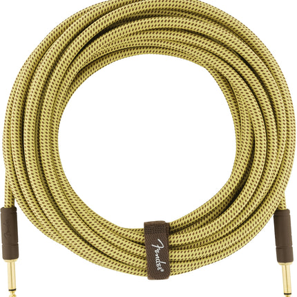 Fender Deluxe Series Instrument Cable, 25ft - Tweed