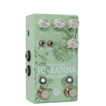 Walrus Audio Julianna Stereo Chorus/Vibrato Guitar Effects Pedal, Floral Series 2024