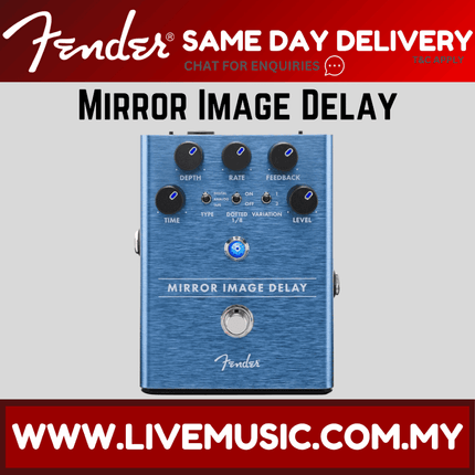 Fender Mirror Image Delay Guitar Effects Pedal