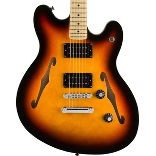 Squier Classic Vibe Starcaster Electric Guitar, Maple Fretboard - 3-Tone Sunburst