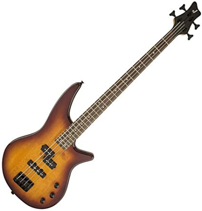Jackson JS Series Spectra JS2 Bass Guitar, Laurel Fretboard - Tobacco Burst (JS-2/JS 2)