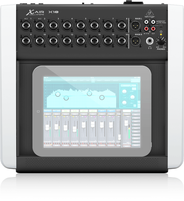 Behringer X Air X18 18-channel Tablet-controlled Digital Mixer (X-18 / X 18)