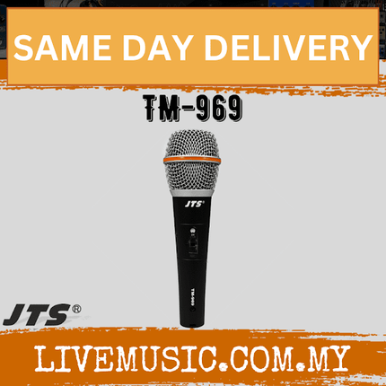 JTS TM-969 Performance vocal / instrument microphone ( TM 969 / TM969 )