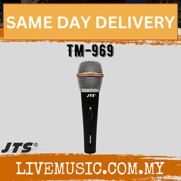 JTS TM-969 Performance vocal / instrument microphone ( TM 969 / TM969 )