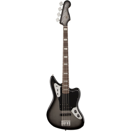 Fender Troy Sanders Signature Jaguar Bass Electric Guitar, Rosewood Fretboard with Gig Bag - Silver Burst