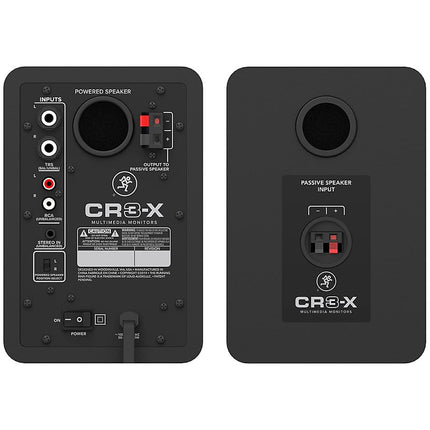 MACKIE CR3-X - Multimedia Monitor - Pair (CR3X/CR3 X)