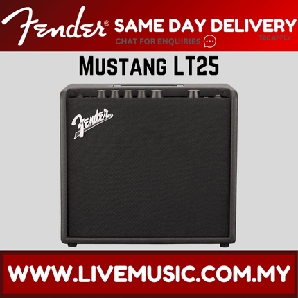 Fender Mustang LT25 - 25 watt, 1x8" Guitar Amplifier (LT-25)