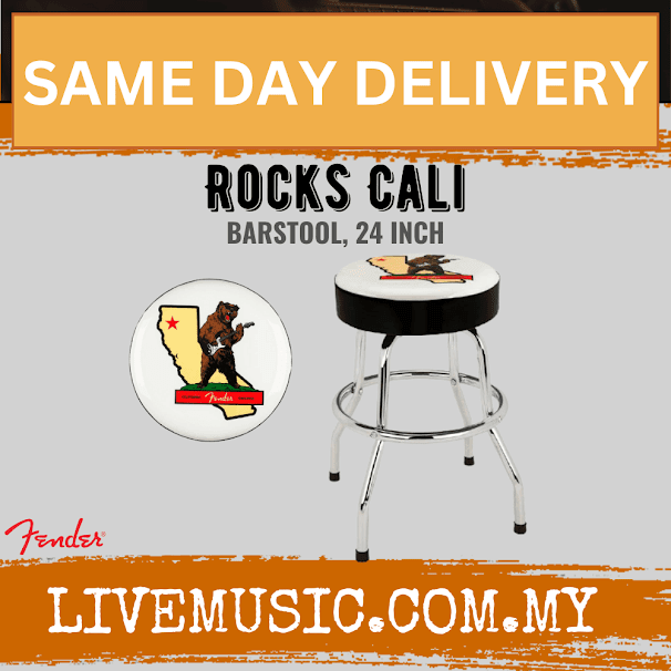 Fender Rocks Cali Barstool, 24inch