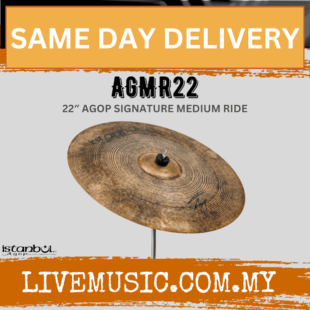 Istanbul Agop AGMR22 Cymbals 22" Agop Signature Ride Cymbal ( AGMR-22 / AGMR 22 )
