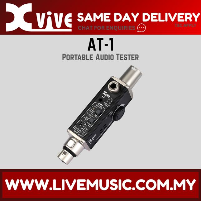 Xvive AT-1 Portable Audio Tester ( AT1 AT 1 )