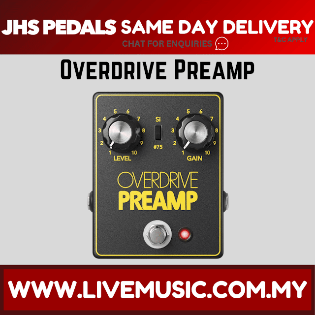 JHS Overdrive Preamp Guitar Effects Pedal