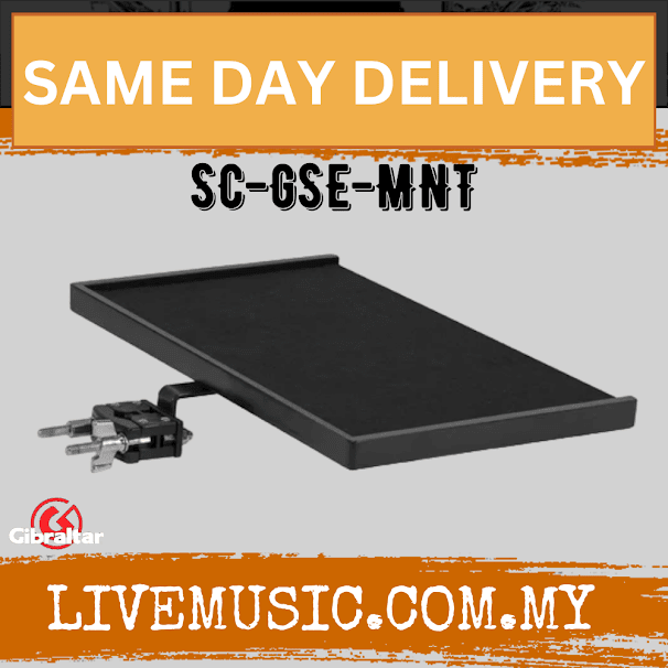 Gibraltar SC-GSE-MNT Sidekick Essentials Table w/ Mount (SC GSE MNT/ SCGSEMNT)