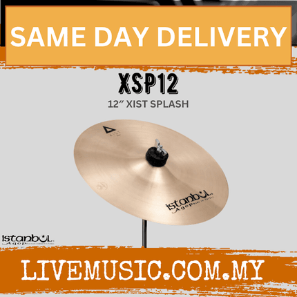 Istanbul Agop Cymbals XSP12 12" Xist Splash Cymbal (XSP 12/XSP-12)