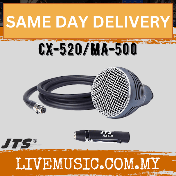 JTS CX-520/MA-500 Harmonica Microphone ( CX520 MA500 )