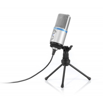 IK Multimedia iRig Mic Studio - Compact Studio Digital microphone - Silver