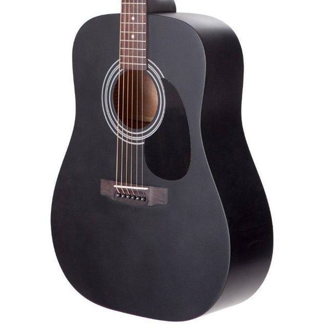 Cort AD810E - Acoustic Guitar with Gig Bag - Black Satin ( AD810 / AD810E-BKS )