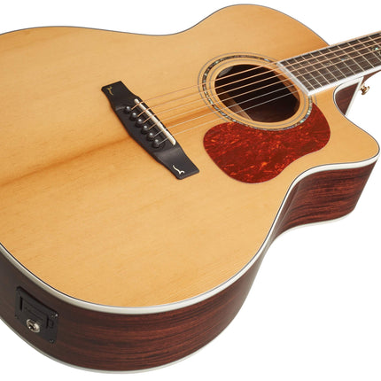 Cort Gold-A8 - Acoustic Guitar with Gig Bag - Natural Glossy (Gold A8/GoldA8)