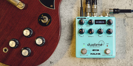 NUX NDD6 Verdugo SRS Duo Time Dual Delay Pedal (NDD-6)
