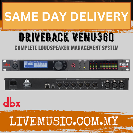 Dbx By Harman DriveRack VENU360 Complete Loudspeaker Management System ( VENU360 / DriveRackVENU360 )