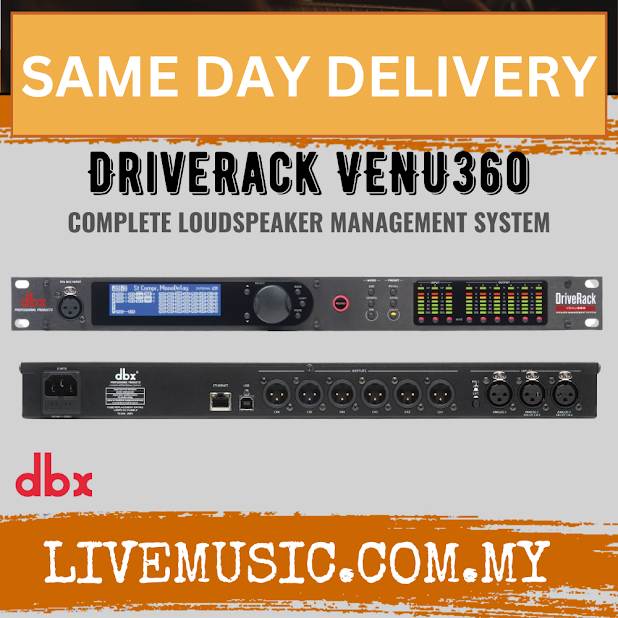 Dbx By Harman DriveRack VENU360 Complete Loudspeaker Management System ( VENU360 / DriveRackVENU360 )