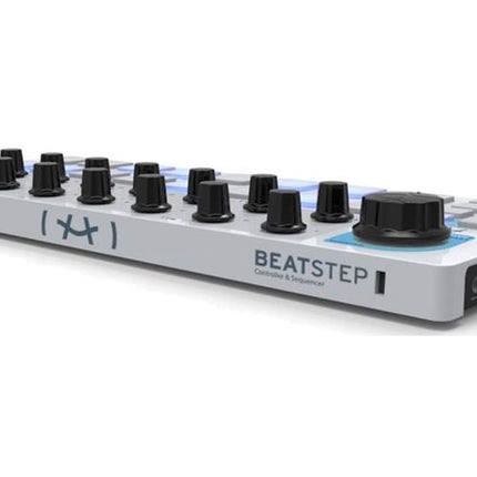 Arturia Beatstep MIDI Controller and Step Sequencer - White Edition
