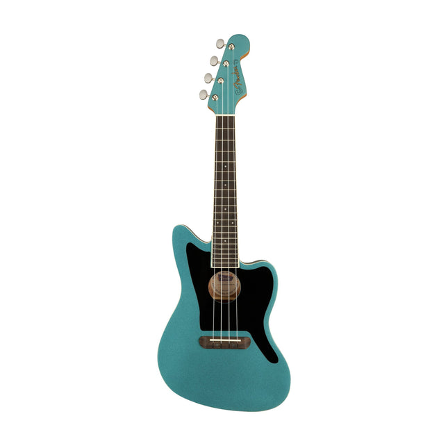 Fender Fullerton Jazzmaster Ukulele, Walnut Fretboard - Tidepool