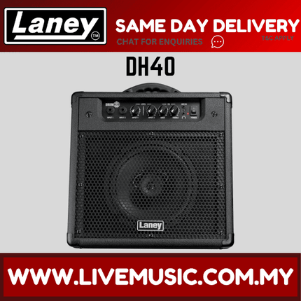 Laney DH40 Personal Drum Monitor Amp with Bluetooth ( DH-40 / DH 40 )