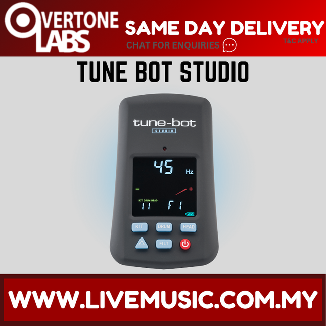 Overtone Labs Tune-Bot Studio Drum Tuner ( TuneBot Tune Bot )