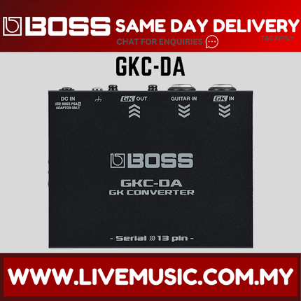 BOSS GKC-DA Digital to Analog Converter ( GKCDA / GKC DA )