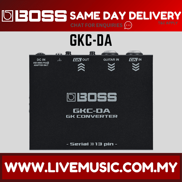 BOSS GKC-DA Digital to Analog Converter ( GKCDA / GKC DA )