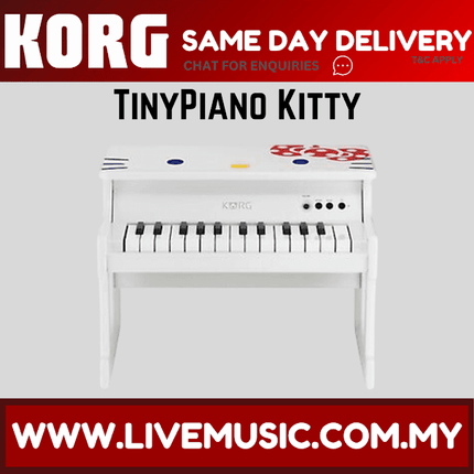 Korg tinyPIANO Hello Kitty -  White ( Tiny-Piano Kitty / Tiny Piano Kitty )