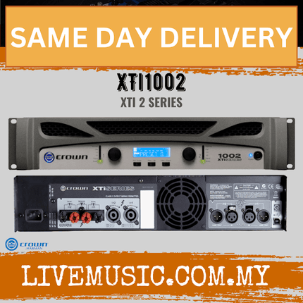 Crown XTi1002 Two-channel, 500W Power Amplifier ( XTi 1002 / XTi-1002 )