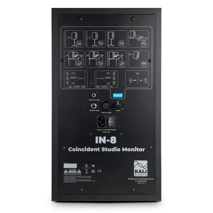 Kali Audio IN-8 8-inch Powered Studio Monitor with FREE Isolation Pads - Pair (IN8 / IN 8)