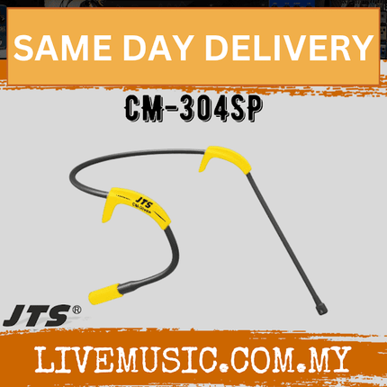 JTS CM-304SP Sweat Proof Head worn microphone - omni-directional - Yellow ( CM304SP / CM 304SP )
