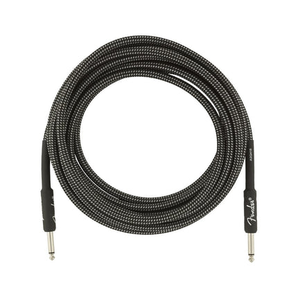 Fender Professional Series Instrument Cable, 15ft - Grey Tweed