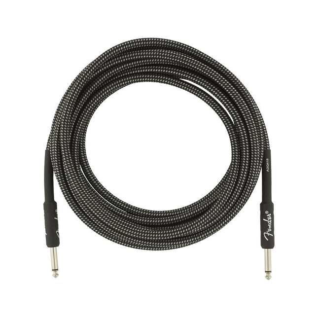 Fender Professional Series Instrument Cable, 15ft - Grey Tweed