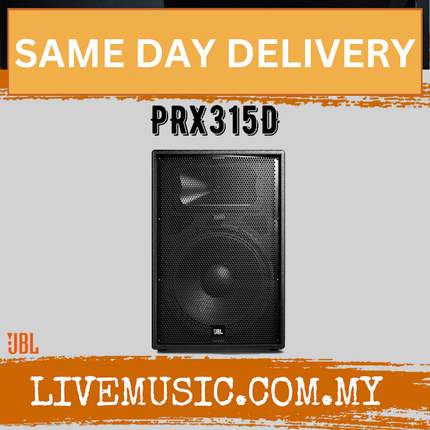 JBL PRX315D 15 inch 2-Way Passive Loudspeaker With Speaker Stand - Each / Pair ( PRX-315D / PRX 315D )