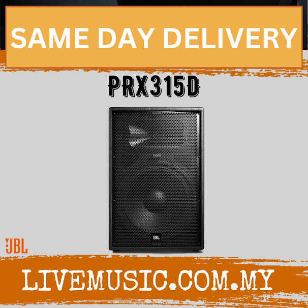 JBL PRX315D 15 inch 2-Way Passive Loudspeaker With Speaker Stand - Each / Pair ( PRX-315D / PRX 315D )