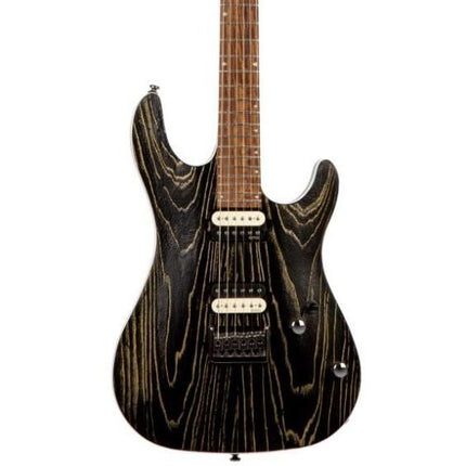 Cort KX300 Etched Electric Guitar Pau Ferro Fretboard with Bag - Etched Black Gold (KX-300/KX 300)